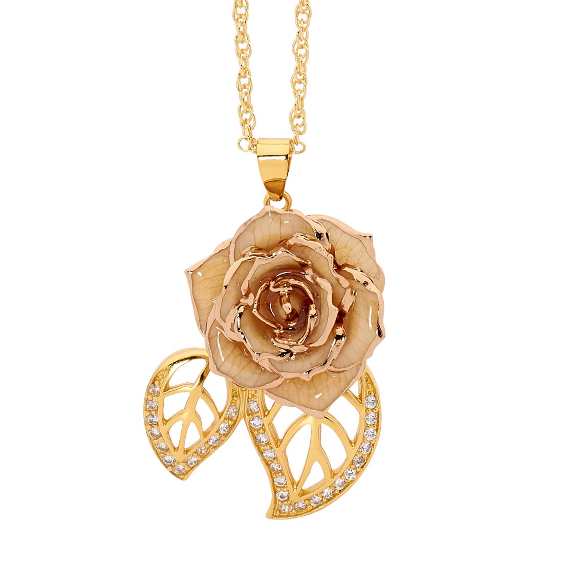 rose locket necklace